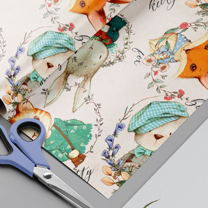 Welcome to the World Little One Wrapping Paper Set of 3 Sheets