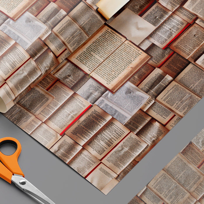 New Chapter Wrapping Paper Sheets Set of 3 Sheets Gift Paper for Student Avid Reader Book Lover