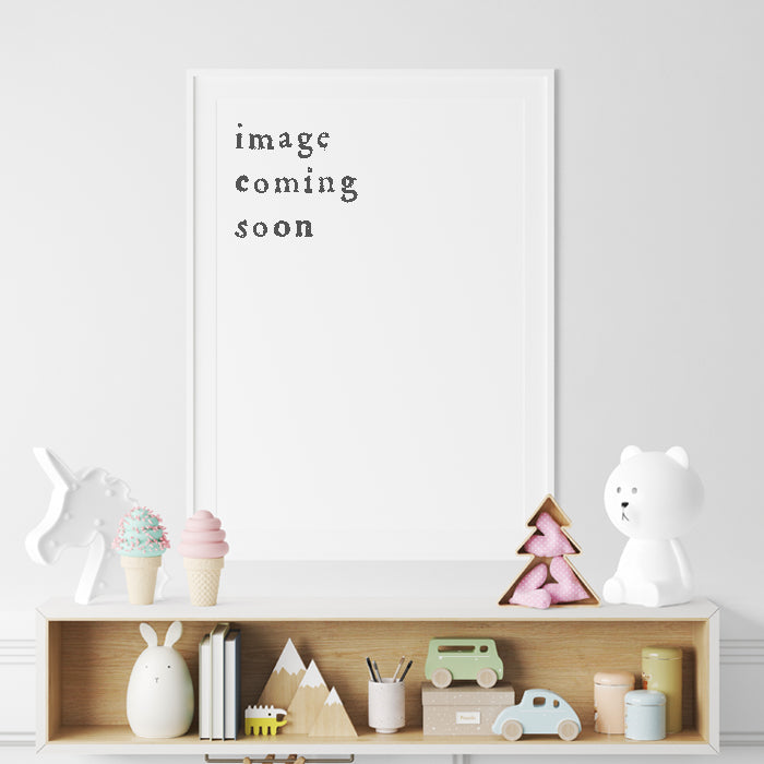 Placeholder image with 'image coming soon' text on a shelf with decorative items.