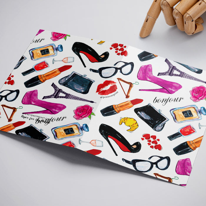 I love Paris Greeting Card