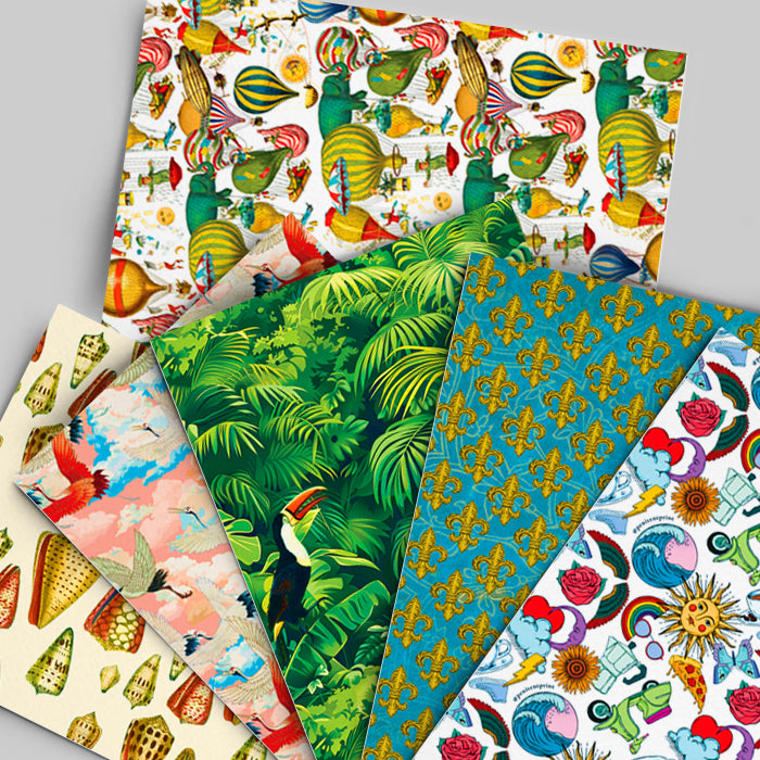 Postcard Set with Envelopes Vintage inspired Postcard