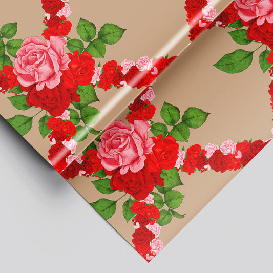 Rosina Wrapping Paper Sheets Valentine