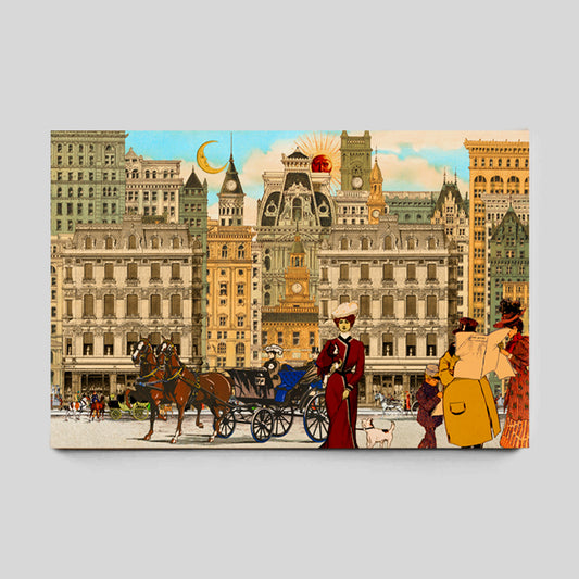 Olde London District Poster Collage